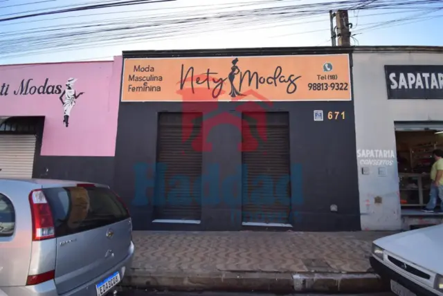 LOJA OU SALA EM RUA COMERCIAL EM BIRIGUI-SP !!! Ref: 3471