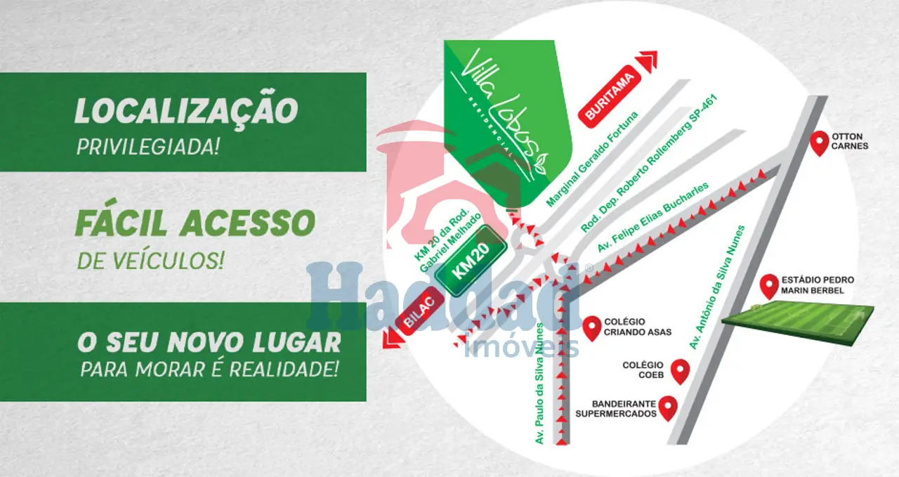 LANÇAMENTO EM  22/11/2019 -LOTEAMENTO FECHADO – Excelente localização na cidade! Ref: 13521 - LOCALIZAÇAO